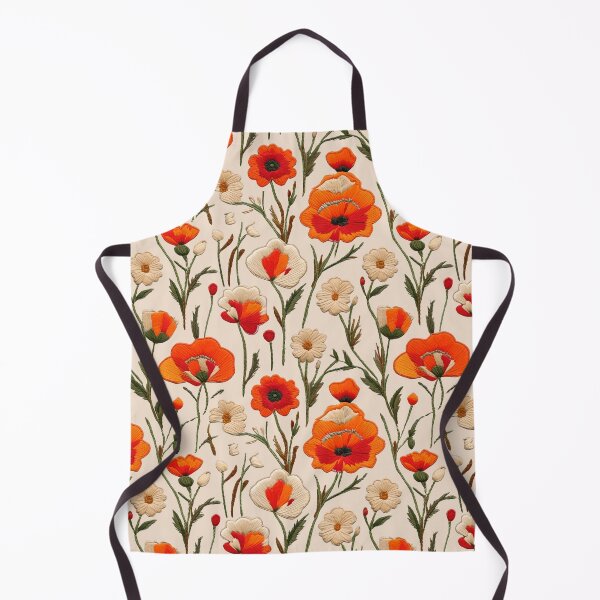 Item preview,  Bold Floral Embroidery – Vibrant Stitched Elegance designed and sold by NiobesSkein.
