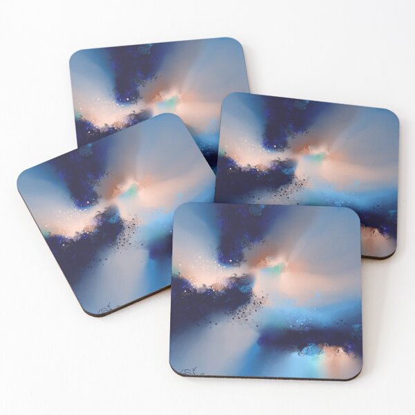 Item preview, Hope - Blue Peach Abstract designed and sold by Joey Santiago.