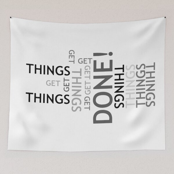 Item preview, Get Things Done! - Productivity | Growth | Power Mindset designed and sold by PeakMind.
