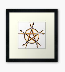 Pagan Painter Framed Print