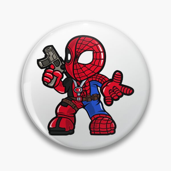 Item preview, Spidey Merc Chibi Art Style designed and sold by mafiatees-intl.