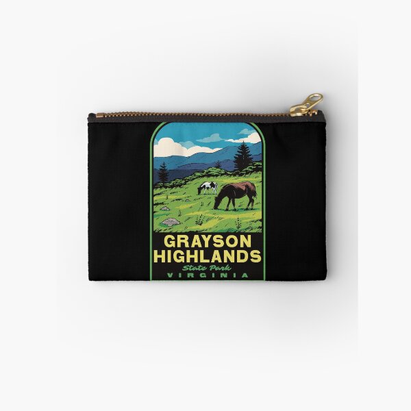 Item preview, Grayson Highlands State Park Virginia Retro designed and sold by HalpinDesign.