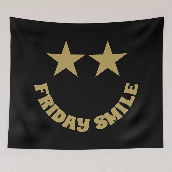 Item preview, Friday Smile: Groovy Weekend Vibes, Unique designed and sold by villacreativa.