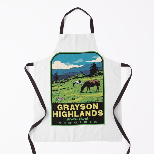 Item preview, Grayson Highlands State Park Virginia Retro designed and sold by HalpinDesign.