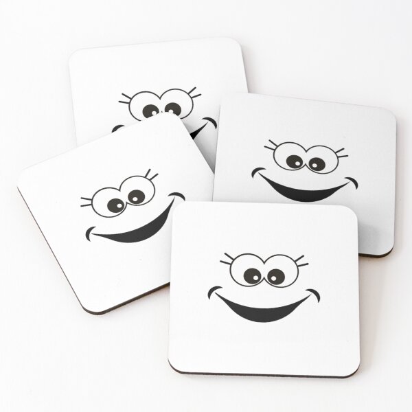 Item preview, Cheerful Cartoon Face designed and sold by DixieGirlStudio.
