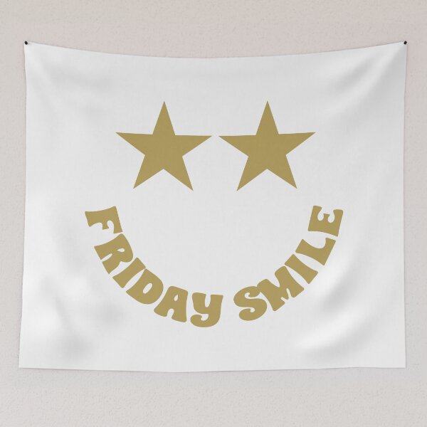 Item preview, Friday Smile: Groovy Weekend Vibes, Unique designed and sold by villacreativa.