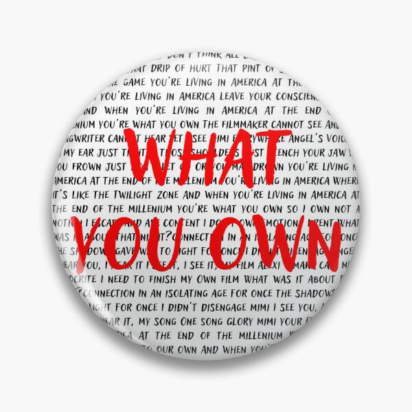 Item preview, Rent lyrics designed and sold by broadwaygirl142.