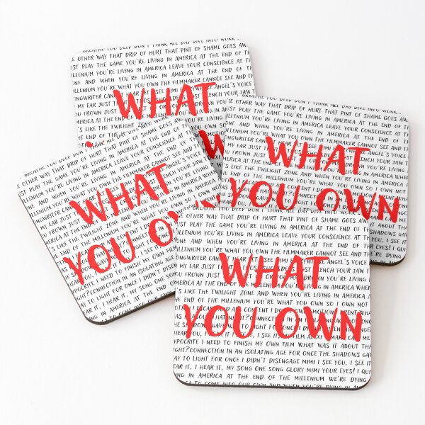 Item preview, Rent lyrics designed and sold by broadwaygirl142.