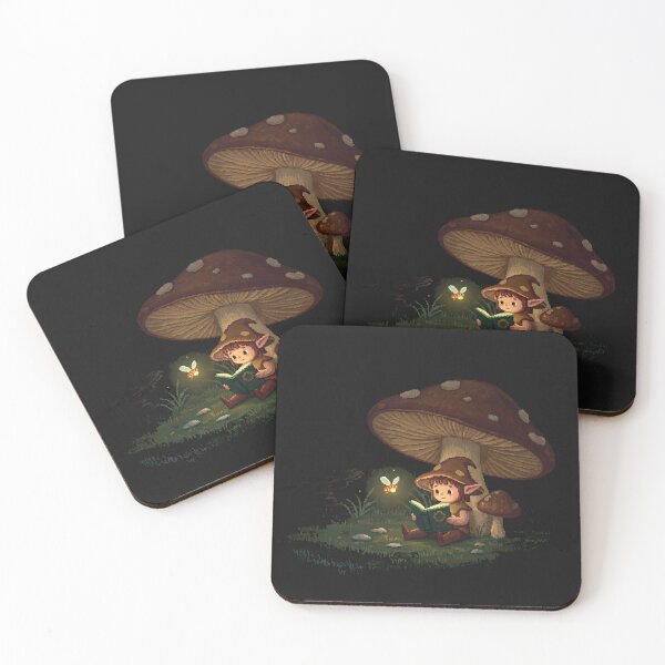 Item preview, Mushroom Spirit's Cozy Night designed and sold by PixCthulhu.