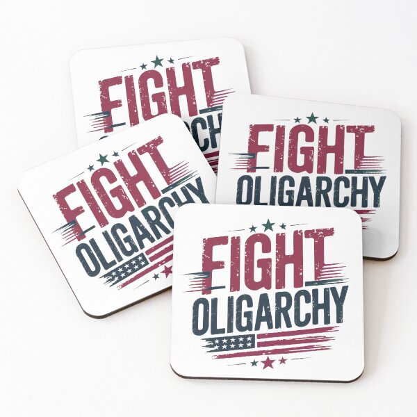 Item preview, Fight Oligarchy designed and sold by MadCatPrints.
