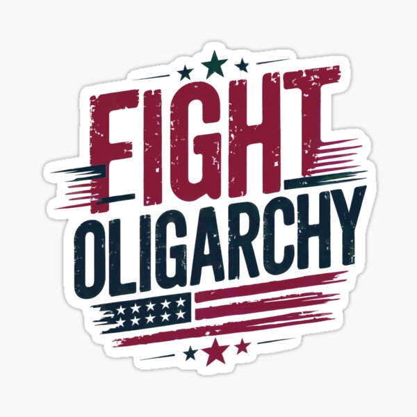 Artikel-Vorschau von Bekämpfe die Oligarchie, designt und verkauft von MadCatPrints.