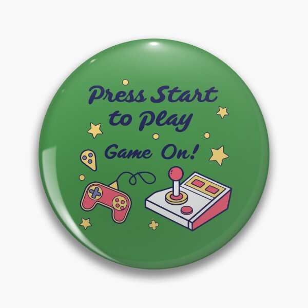Item preview, "Press Start to Play" T-shirt - Retro Gaming designed and sold by Indoni.