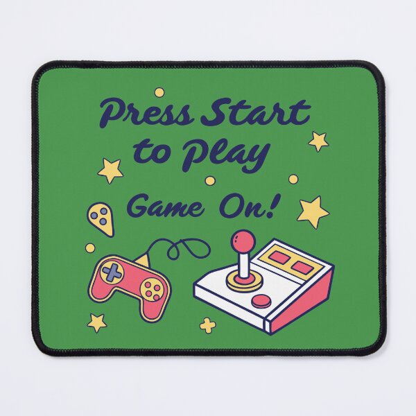 Item preview, "Press Start to Play" T-shirt - Retro Gaming designed and sold by Indoni.