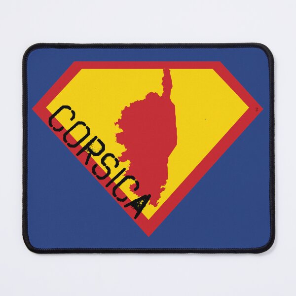 Item preview, CORSICAN SHIELD - Freedom Is The Superpower - SUPERHERO CORSICA spellout design designed and sold by pelagio.