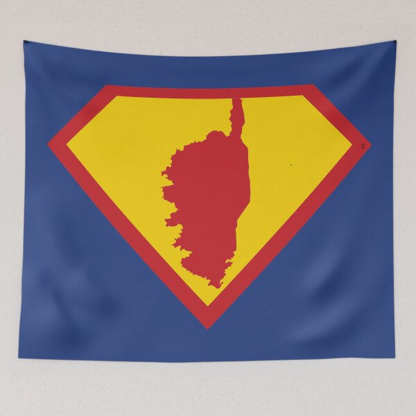 Item preview, CORSICAN SHIELD - Freedom Is The Superpower -   SUPERHERO CORSICA design designed and sold by pelagio.