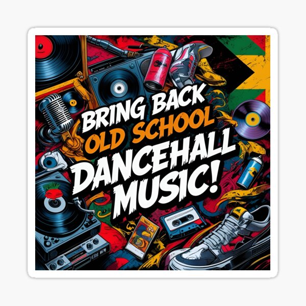 Item preview, Bring Back Old School Dancehall  | 90s - 2000s Dancehall Music | Jamaican Dancehall Music designed and sold by TeesByAngelzB.