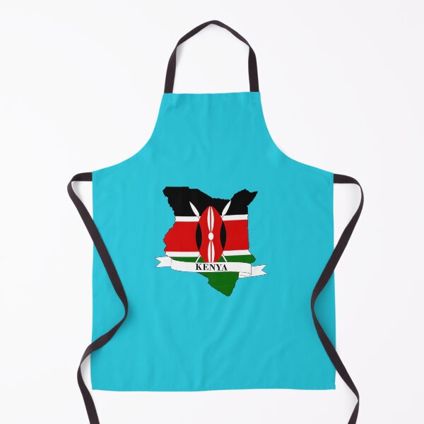 Item preview, Flag map of Kenya designed and sold by visual adventures.