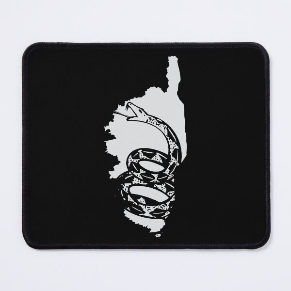 Item preview, CORSICA - Libertarian - Don't Tread On Me Gadsden Snake on CORSICAN Map designed and sold by pelagio.