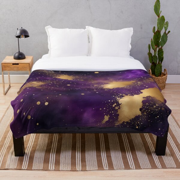 Item preview, Espacio morado y dorado designed and sold by CalmnessbyChoice.