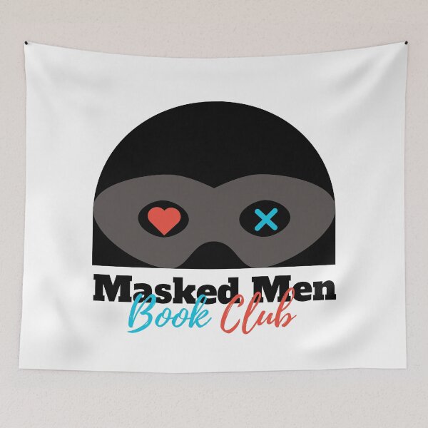 Item preview, Masked Men Book Club | TopsNTangles designed and sold by chelseahill712.