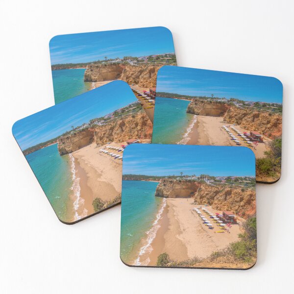 Item preview, Portimao Beach Umbrellas The Algarve Portugal Blue Sea and Sky designed and sold by acceleratorhams.