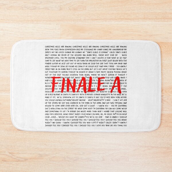 Item preview, Rent lyrics designed and sold by broadwaygirl142.