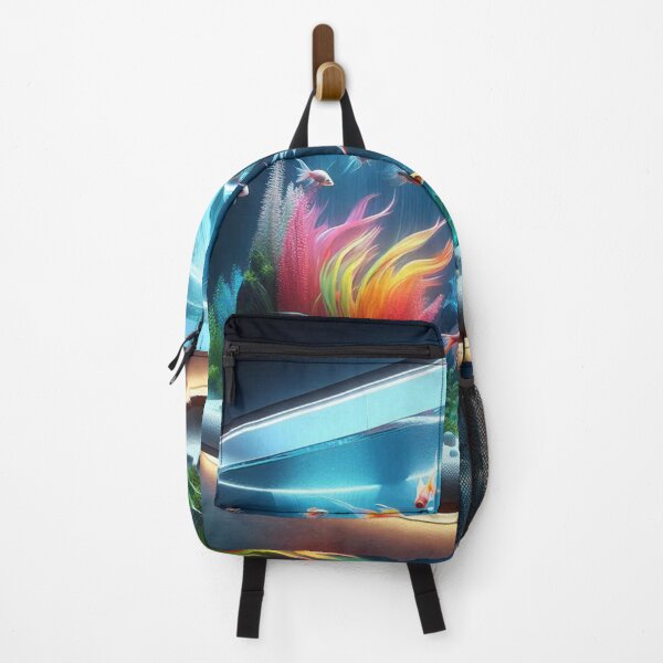 Item preview, AI-Designed Luxury Aquarium – Elegant Underwater Artwork for Clothing, Accessories & Fish Lovers designed and sold by knalpot-design.