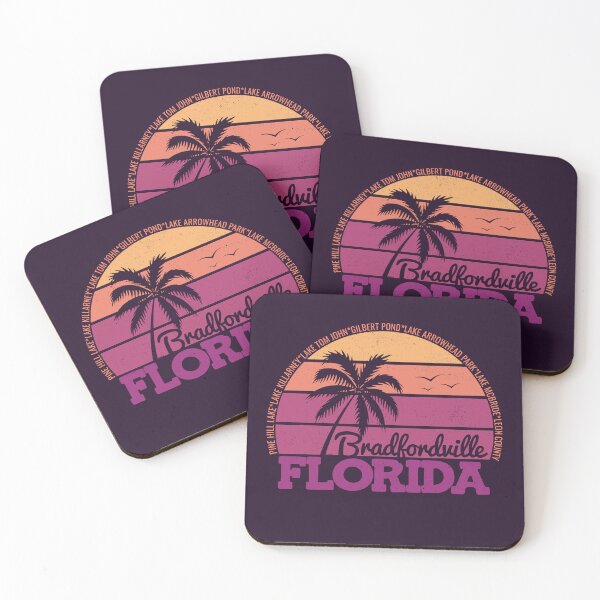 Item preview, Bradfordville Florida Retro Sunset Local Pride Logo designed and sold by CRHPOD20.