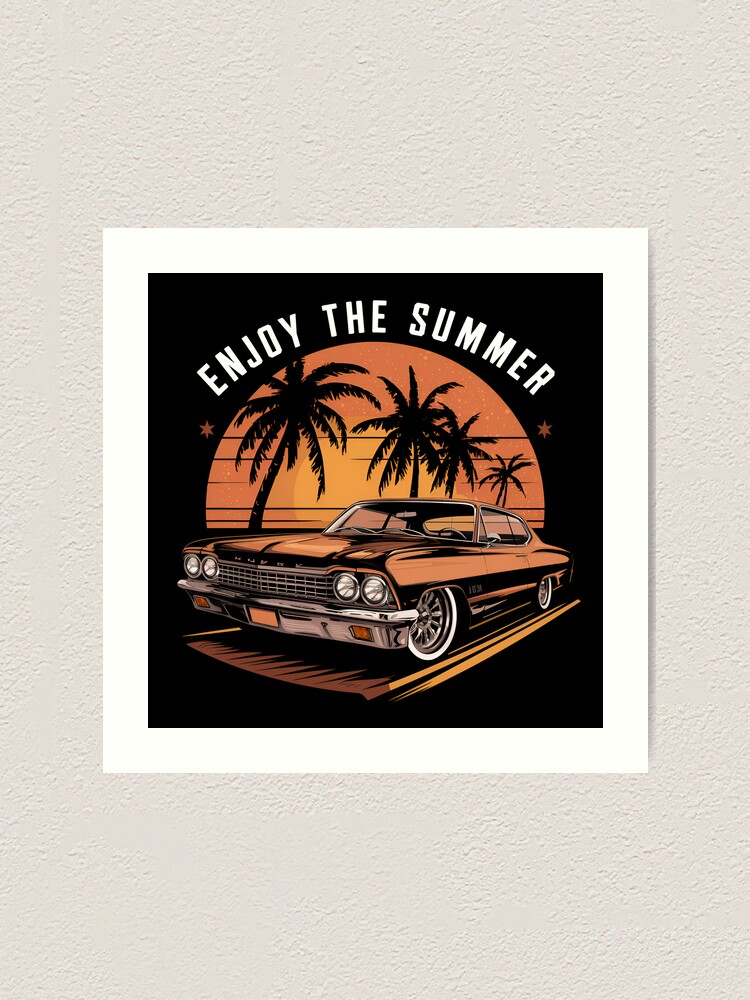 Thumbnail 1 of 3, Art Print, Enjoy The Summer designed and sold by Patricks-Art.