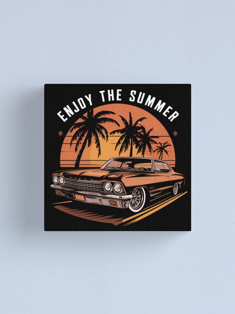 Thumbnail 1 of 3, Canvas Print, Enjoy The Summer designed and sold by Patricks-Art.