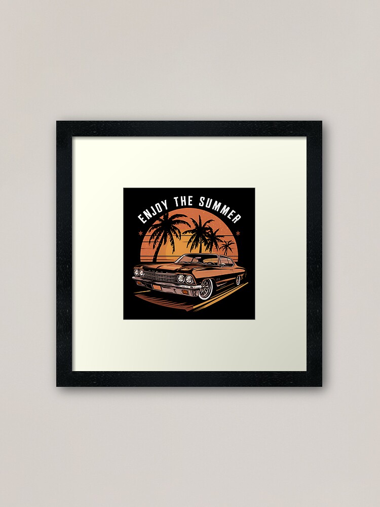Thumbnail 1 of 7, Framed Art Print, Enjoy The Summer designed and sold by Patricks-Art.