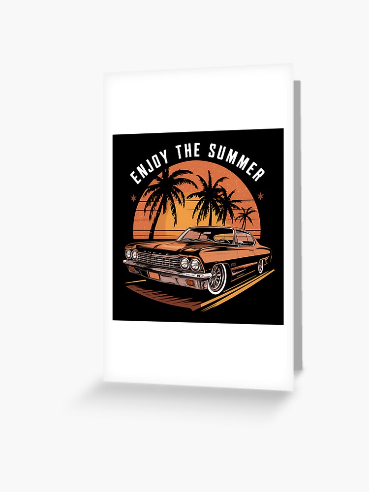 Thumbnail 1 of 2, Greeting Card, Enjoy The Summer designed and sold by Patricks-Art.