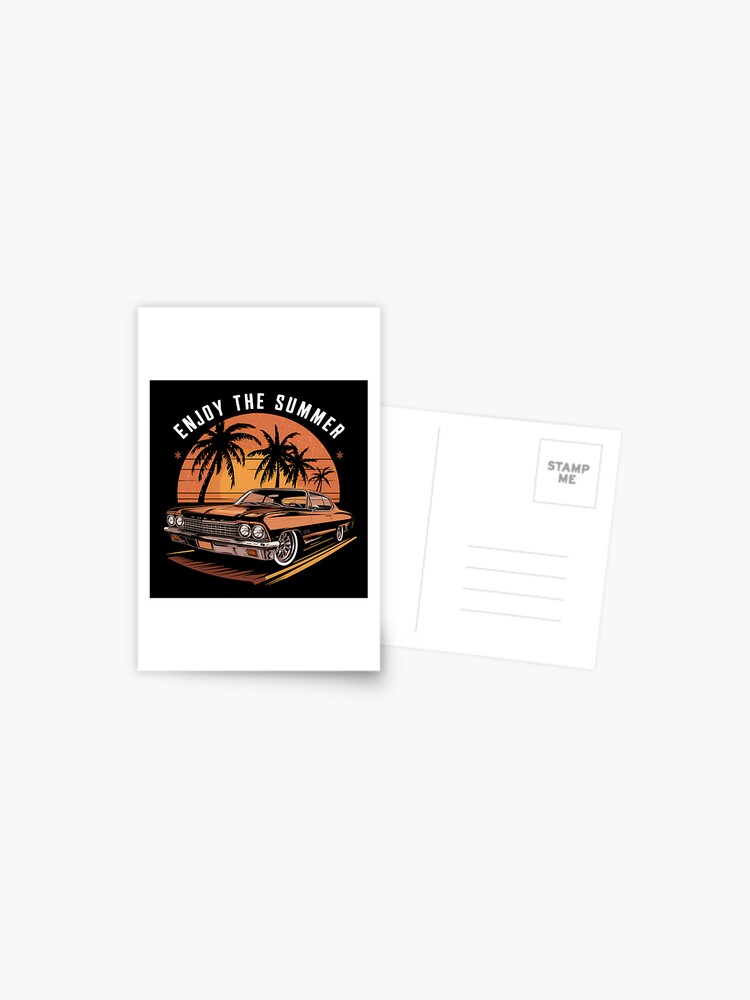 Thumbnail 1 of 2, Postcard, Enjoy The Summer designed and sold by Patricks-Art.
