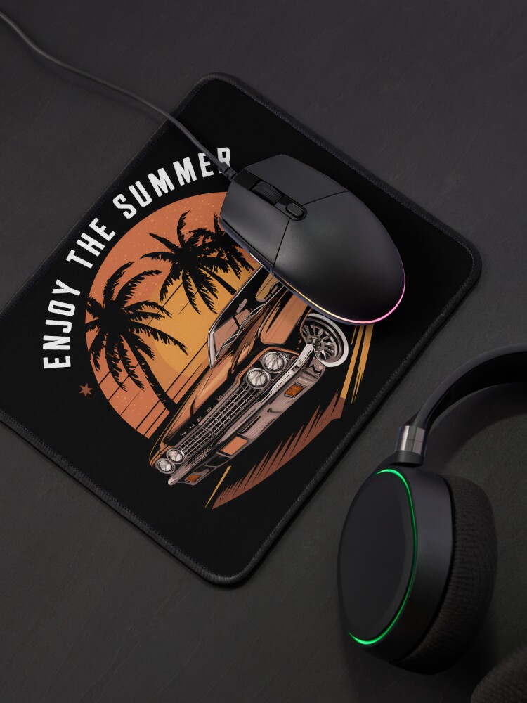 Thumbnail 4 of 5, Mouse Pad, Enjoy The Summer designed and sold by Patricks-Art.