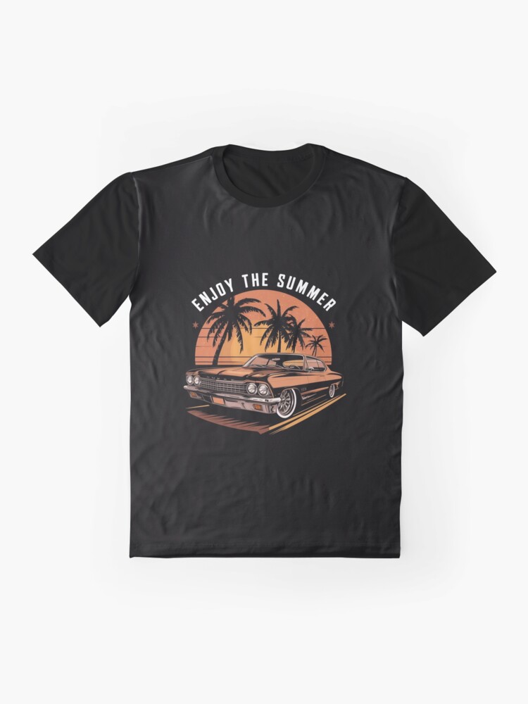 Thumbnail 4 of 5, Graphic T-Shirt, Enjoy The Summer designed and sold by Patricks-Art.