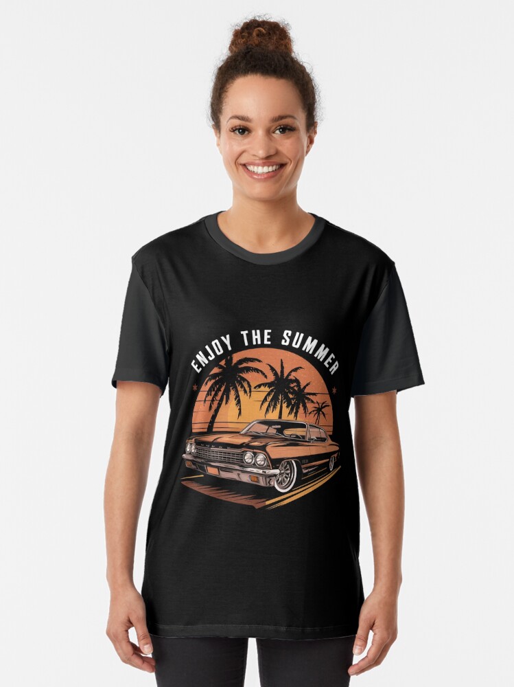 Thumbnail 2 of 5, Graphic T-Shirt, Enjoy The Summer designed and sold by Patricks-Art.