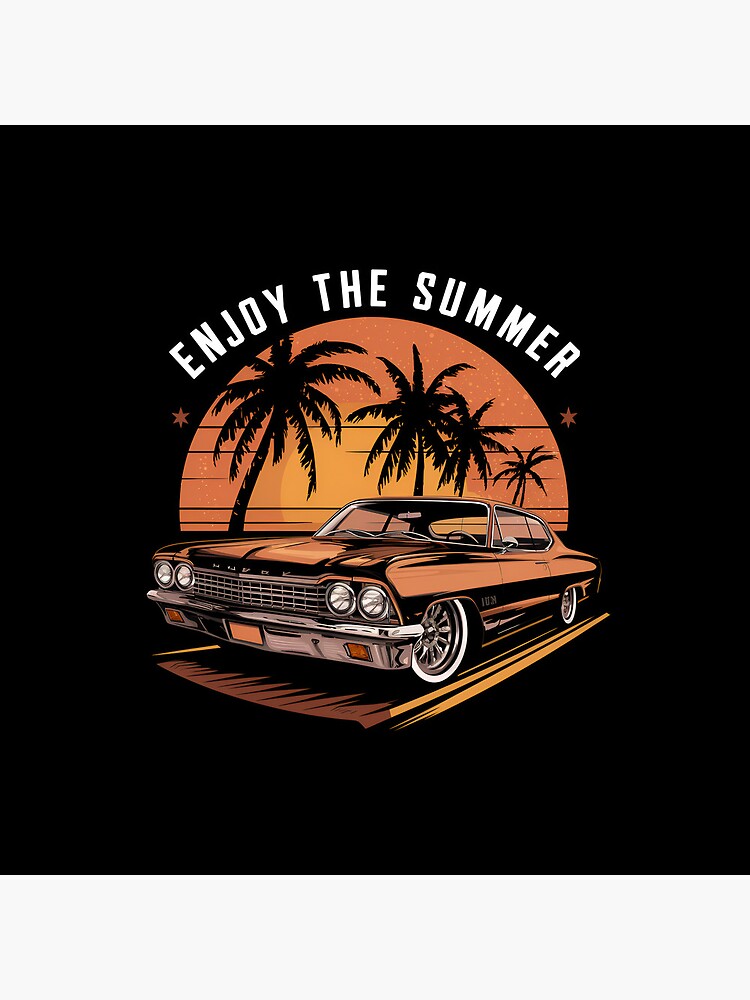 Thumbnail 4 of 4, Clock, Enjoy The Summer designed and sold by Patricks-Art.