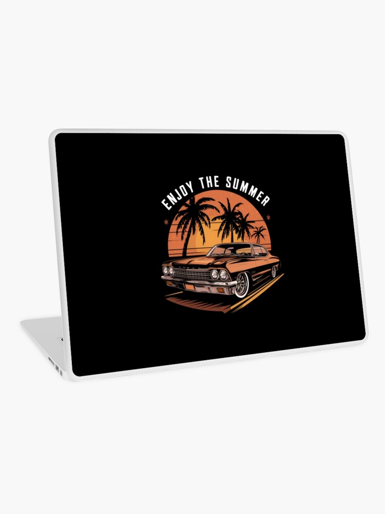 Thumbnail 1 of 2, Laptop Skin, Enjoy The Summer designed and sold by Patricks-Art.