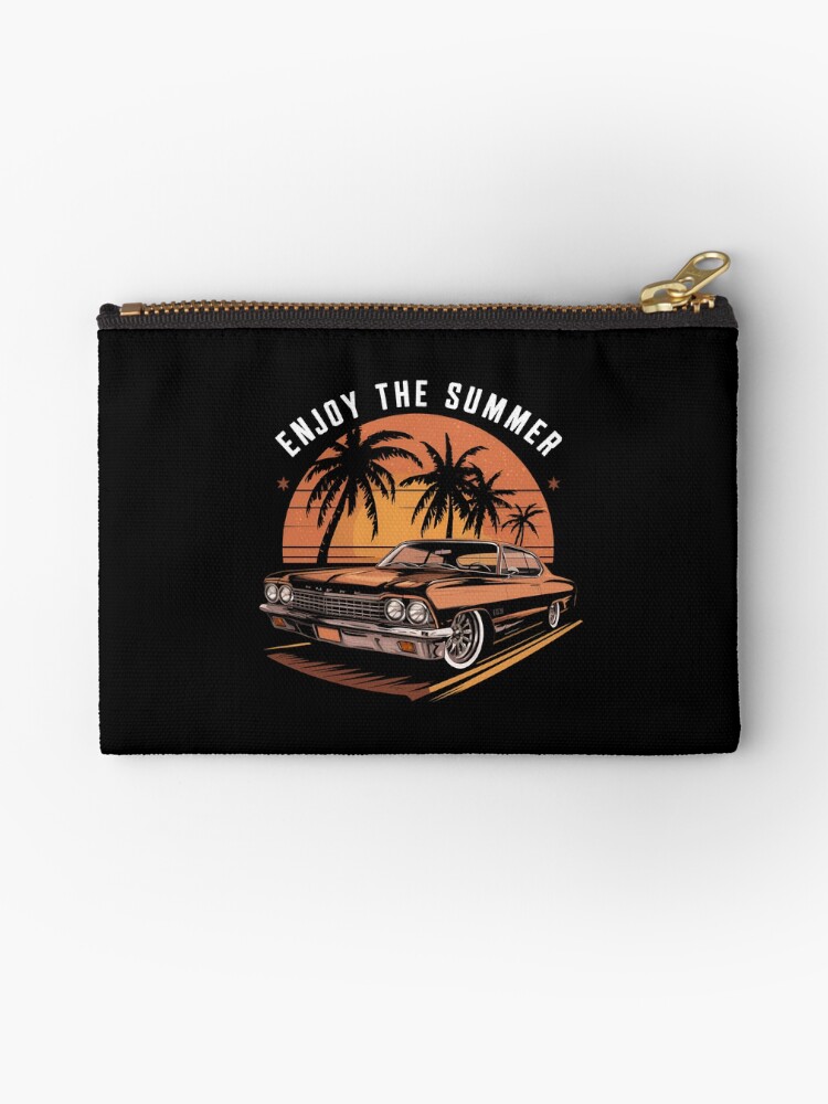 Thumbnail 1 of 4, Zipper Pouch, Enjoy The Summer designed and sold by Patricks-Art.