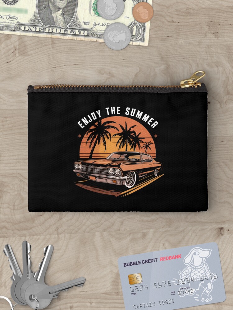 Thumbnail 3 of 4, Zipper Pouch, Enjoy The Summer designed and sold by Patricks-Art.