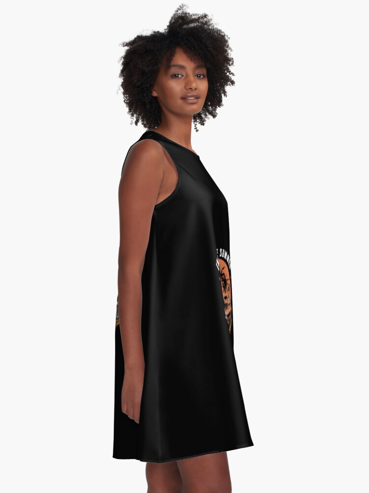 Thumbnail 2 of 4, A-Line Dress, Enjoy The Summer designed and sold by Patricks-Art.