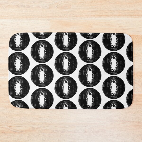 Item preview, penguin in black and white designed and sold by isagivart.
