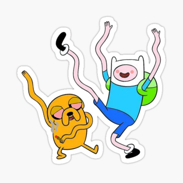 Item preview, Stoner Jake and Finn  designed and sold by ViolaFaltiba.