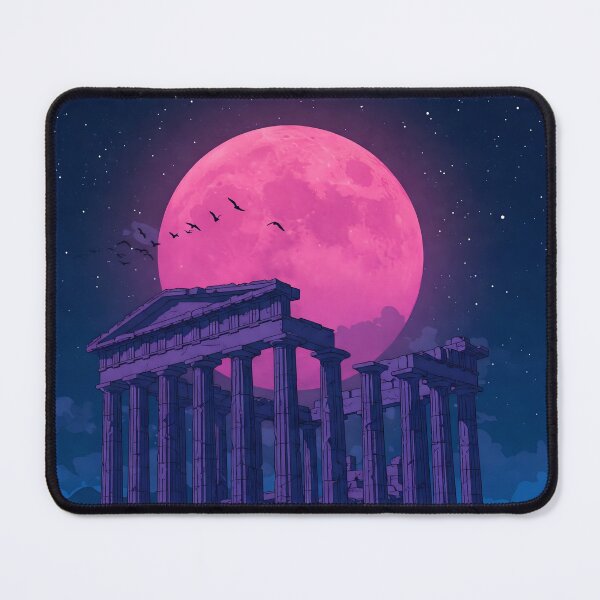 Item preview, Temple of Poseidon at Sounion Stylized Night designed and sold by svarupa.