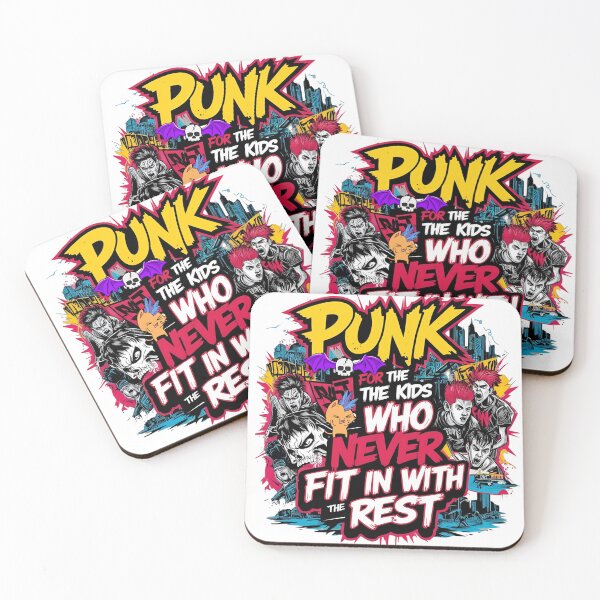 Item preview, Punk is for the kids who never fit in with the rest designed and sold by whatthefoxsays.