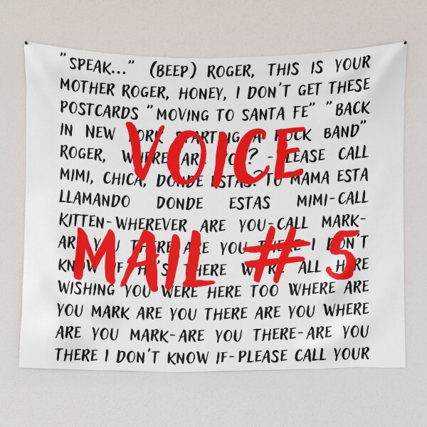 Item preview, Rent lyrics designed and sold by broadwaygirl142.