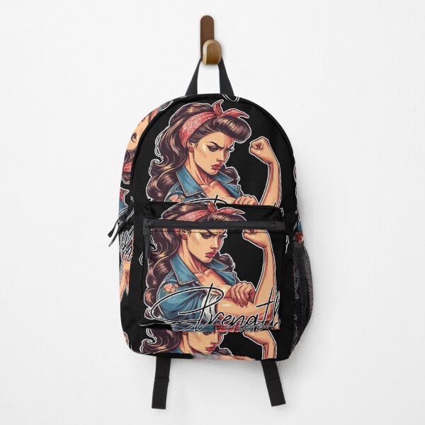 Item preview, Strength strong woman rockabilly gift designed and sold by Pineapple-Tree.