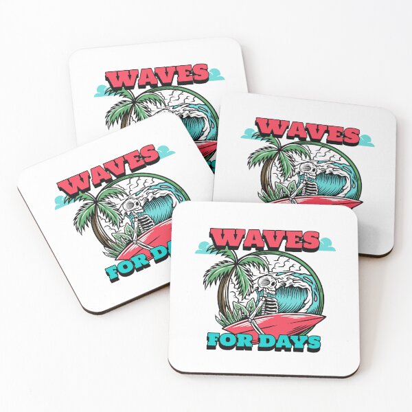 Item preview, Waves For Days Tropical Surfing designed and sold by SkiesOfBlue5150.
