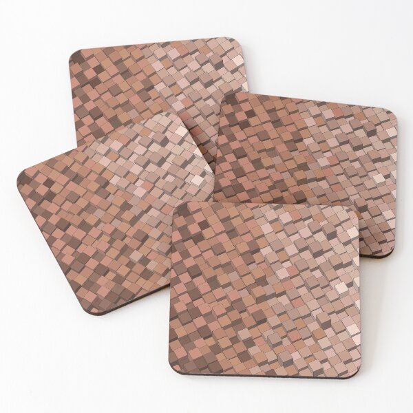 Item preview, 3d parallelepiped vector abstract background in trendy mocha mousse colors3d parallelepiped vector abstract background in trendy mocha mousse colors designed and sold by Familyshmot.