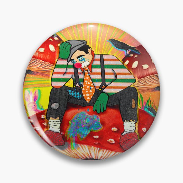 Item preview, Bees sad clown  designed and sold by LostRenegadeART.